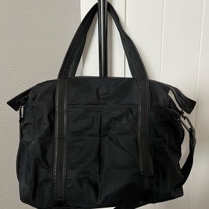Lululemon black nylon bag